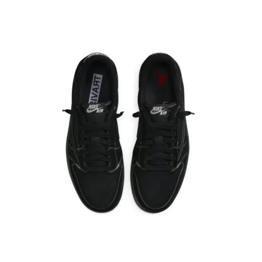 Travis Scott X Nike Air Jordan 1 Low Black Phantom - Image 2